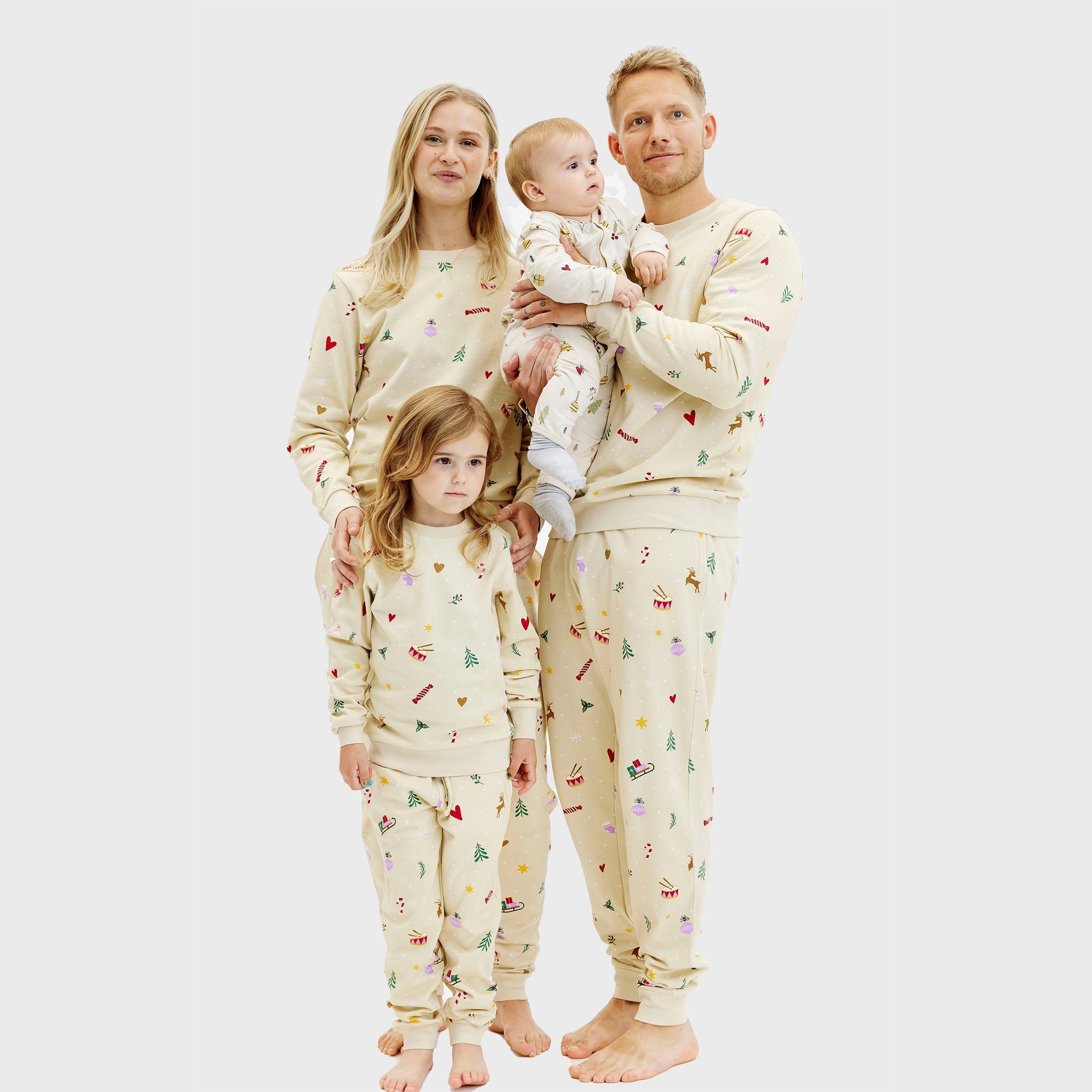 Sweatset beige - Kinder.
